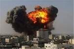 غزه ختیځ باندی د صهیونیستی رژیم هوایی برید