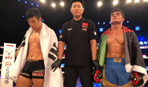 Afghan MMA Fighter Defeats South Korean Rival