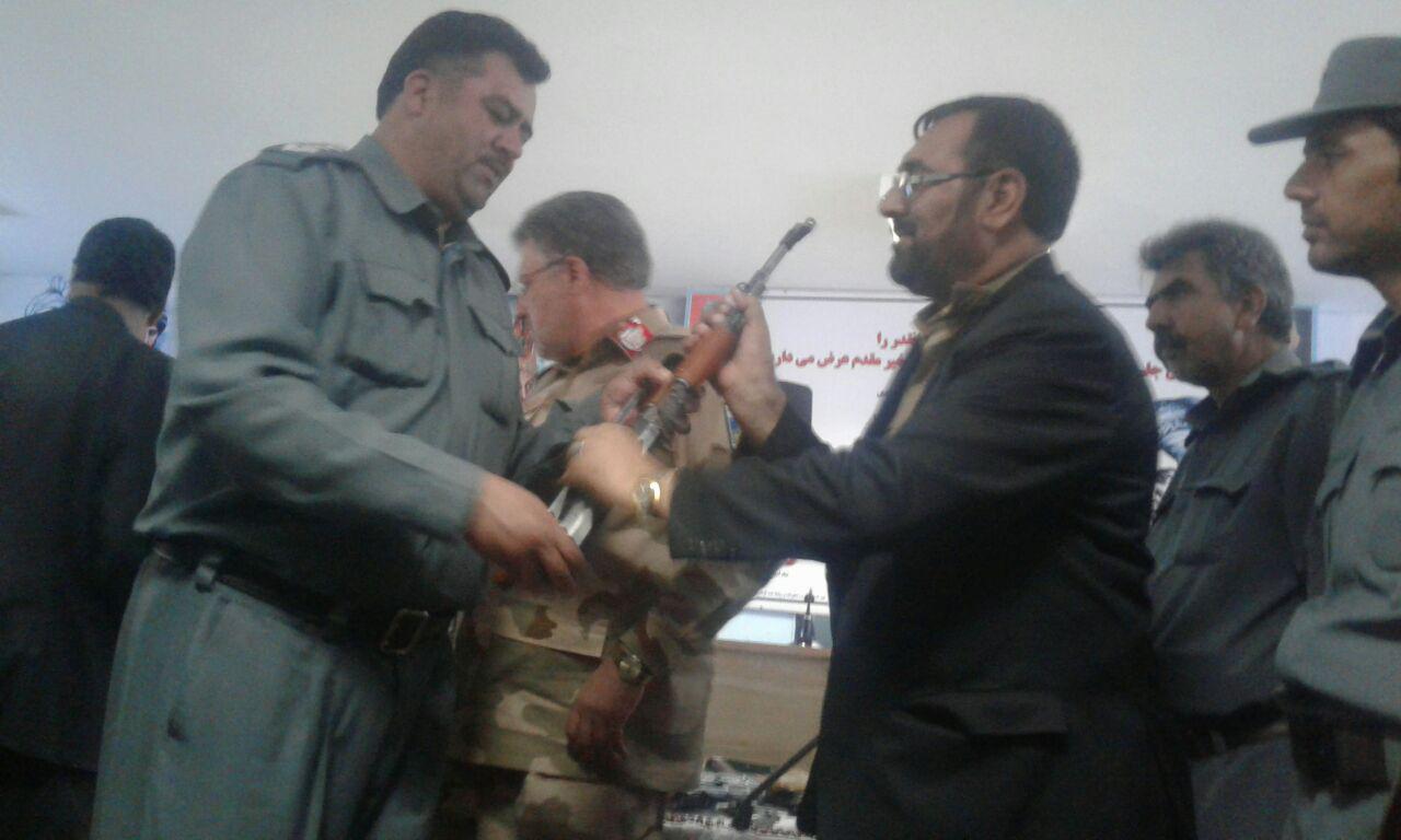 تحویل بیش از 20 نوع سلاح و جنگ افزار به  پروسه دایاگ در هرات