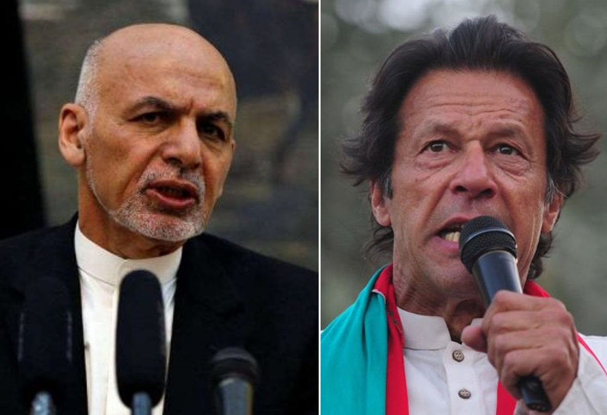 Ghani talks with Imran Khan over the phone after PTI’s victory in elections