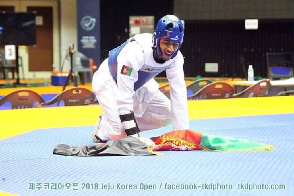 Afghanistan secures 4th position among 65 nations in Korea Taekwondo championships