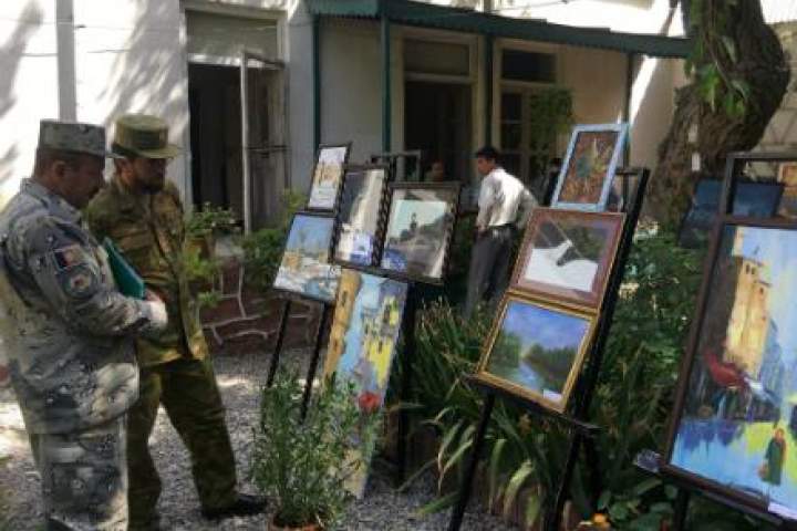 Artists Promote Peace At Kabul Exhibition