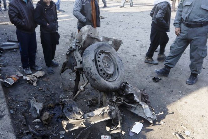 Five Taliban members killed by their own car bomb