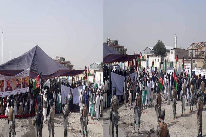 معترضان در کابل دروازه کمیسیون مستقل انتخابات را بستند