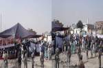 معترضان در کابل دروازه کمیسیون مستقل انتخابات را بستند