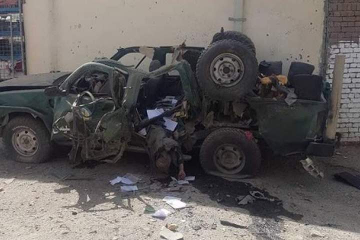 انفجار در برابر دفتر مرکزی کمیسیون انتخابات یک کشته برجا گذاشت