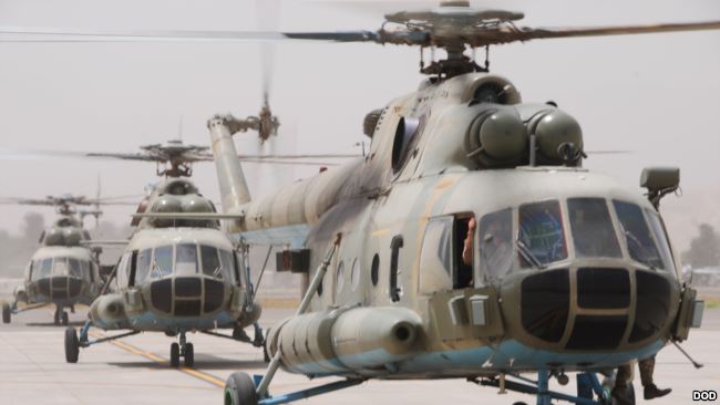 سه هلیکوپتر Mi-17 ساخت روسیه در اروپا ترمیم شده اند