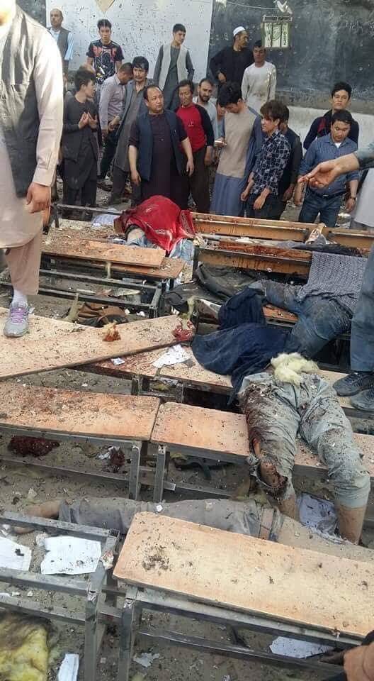 عکس از انفجار امروز غرب کابل