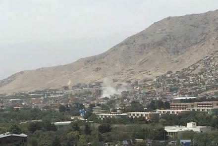 اصابت دو موشک بر شهر کابل