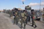 کاروان صدها نفری اردوی ملی در فاریاب با کمین طالبان مواجه شدند