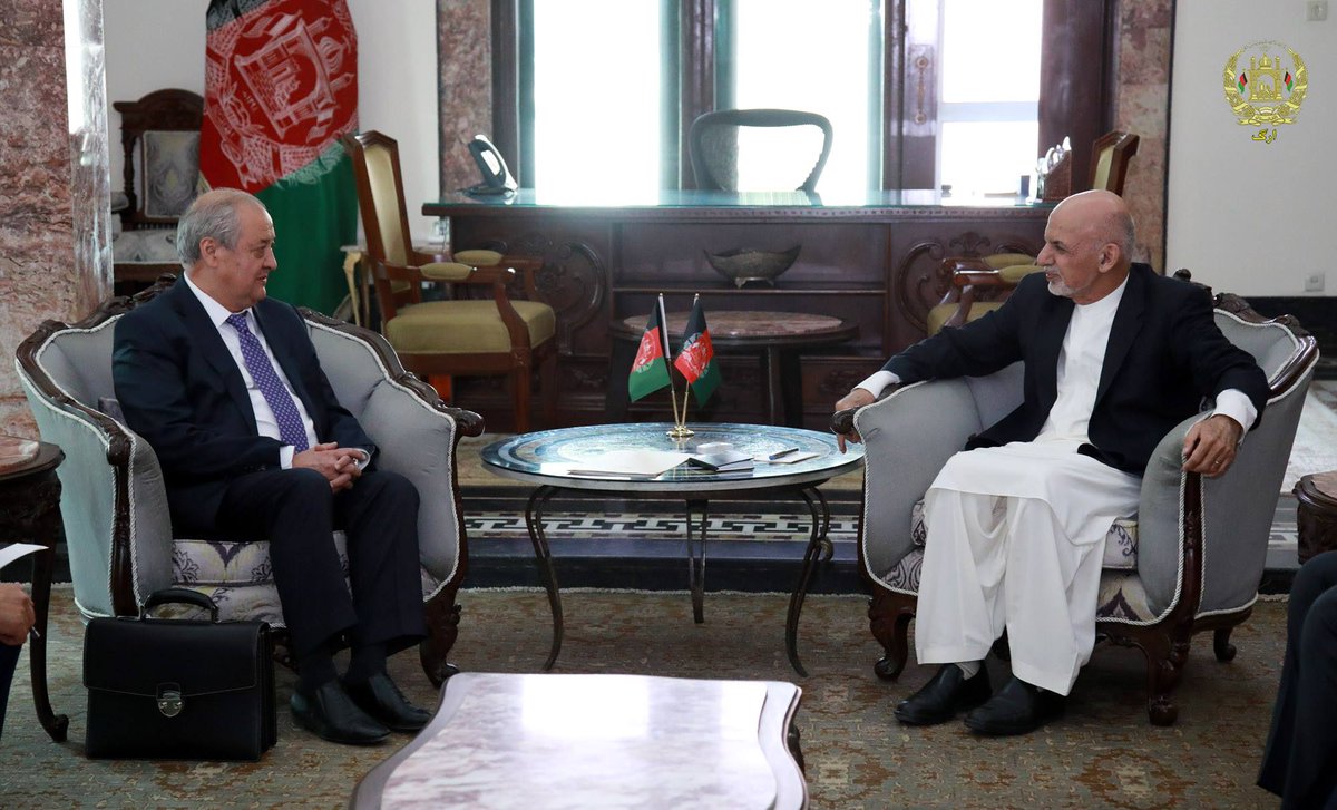 Uzbek FM Meets With Afghan Leaders In Kabul