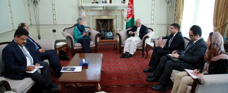 President Ghani met with the Ambassador of H.H. Prince Karim Aga Khan in Kabul