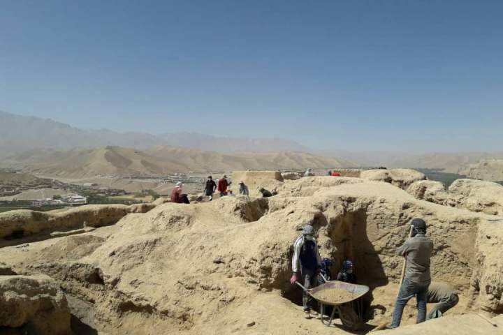 تحقیقات روی استخوان‌ های کشف شده شهر غلغله در بامیان آغاز شد