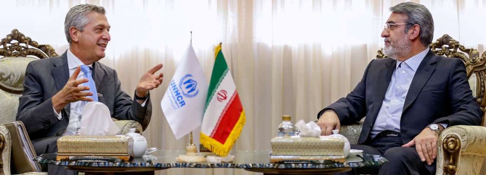 Iranian Minister Calls on Europe to Take Afghan Refugees