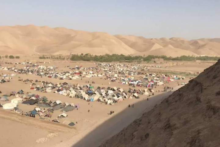افزایش150 هزار نفری بیجاشدگان در غرب افغانستان