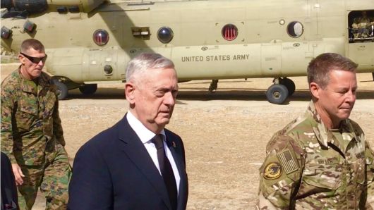 Mattis makes surprise visit to Afghanistan as US scrambles for peace