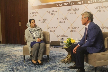 Minister Safi Meets Kazakh’s Minister of Culture & Sports