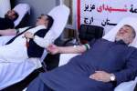 کمپاین اهدای خون به نیروهای امنیتی به مناسبت هفتۀ شهید