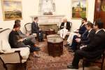 دیدار رئیس جمهورغنی با نماینده بریتانیا برای افغانستان و پاکستان در کابل