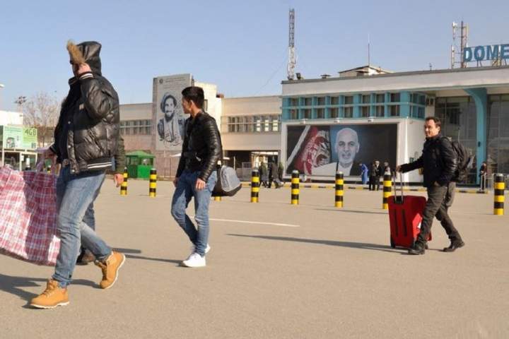 مهاجران افغانی اخراج شده از آلمان به کابل رسیدند