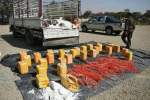 Afghan forces seize truck carrying explosives from Pakistan
