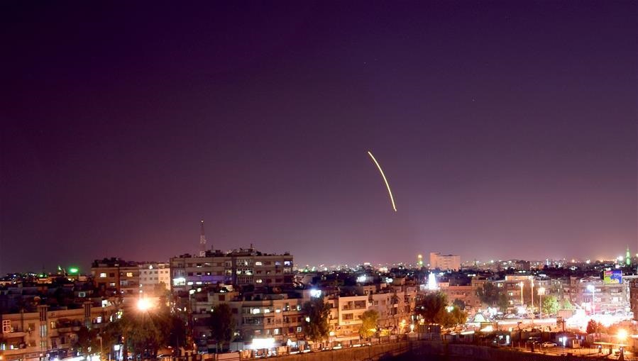 Syrian air defenses confront Israeli attack near Damascus airport