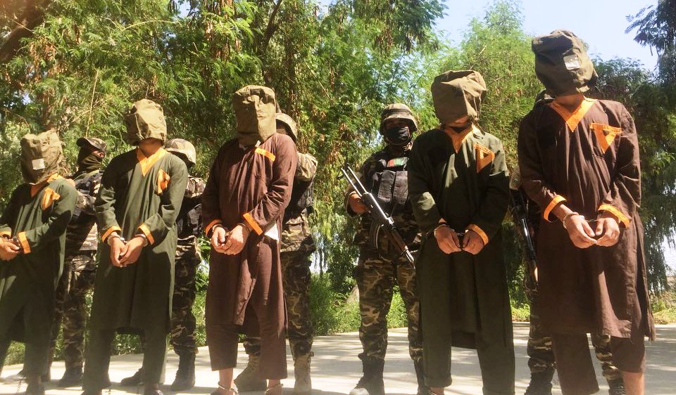 Afghan intelligence forces detain 8 key members of the Taliban and ISIS Khurasan