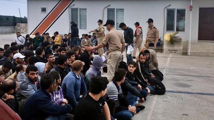 Turkey: Over 1,200 irregular migrants including Afghan nationals held in past week