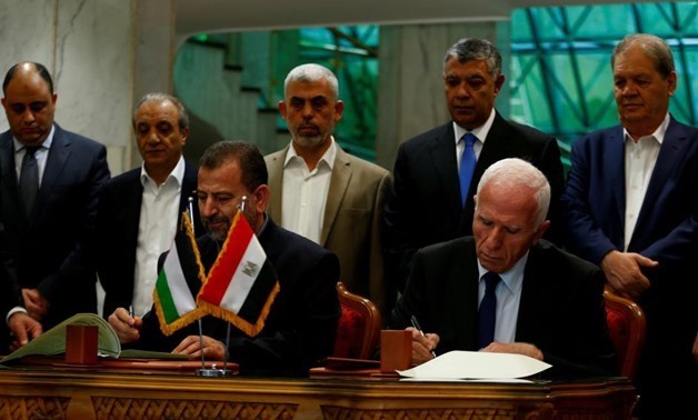 Egyptian delegation meets Hamas leaders over cease-fire, reconciliation issues