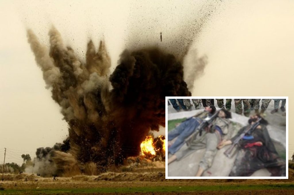 46 militants killed, 38 thousand kgs of explosives in Farah airstrikes