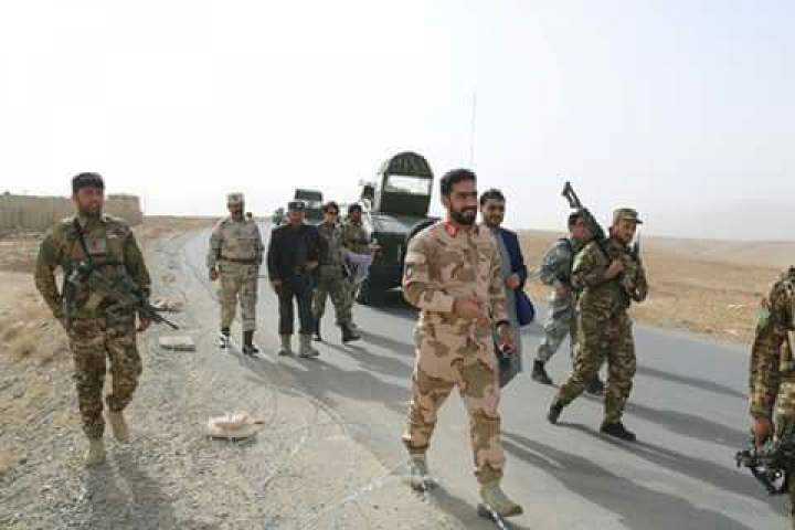 ایجاد چندین بیز نیرو های ارتش در حومه شهر غزنی