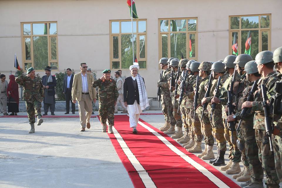 Ghani Visits Ghazni to Assess Security Situation