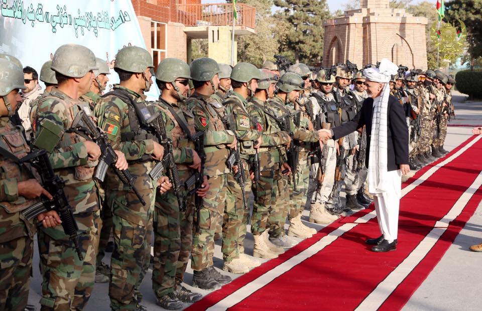 Rockets fired on Ghazni city during President Ghani’s visit