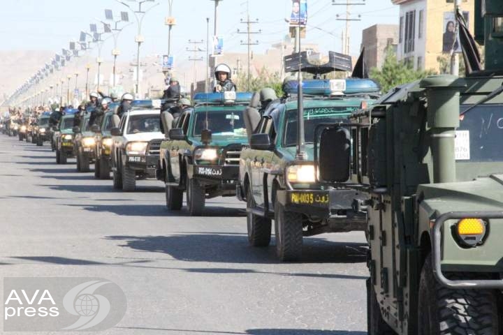نمایش اقتدار در هرات؛ اجرای بزرگترین مانور نظامی مشترک نیروهای امنیتی در غرب کشور