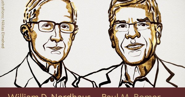 نوبل اقتصاد به ویلیام نوردهاوس و پال رومر از امریکا رسید