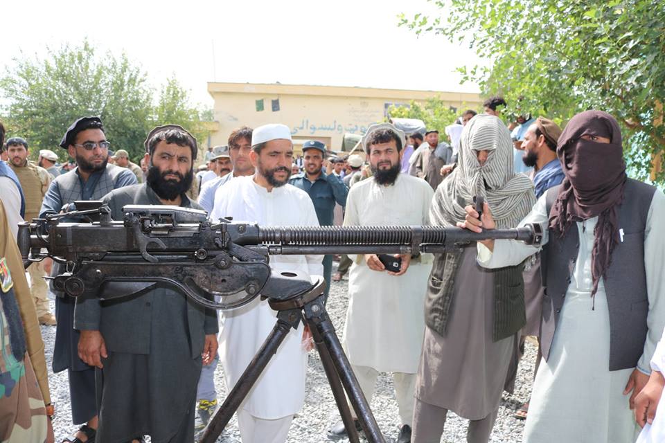 75 Taliban militants including their 5 commanders join peace process in Nangarhar
