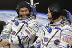 First footage of ISS crew after emergency landing