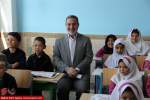 گزارش تصویری/ وزیر آموزش و پرورش ایران در کنار دانش‌آموزان افغانستانی  