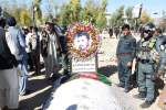مراسم خاکسپاری جنرال رازق و حسین خیل در کابل و قندهار برگزار شد