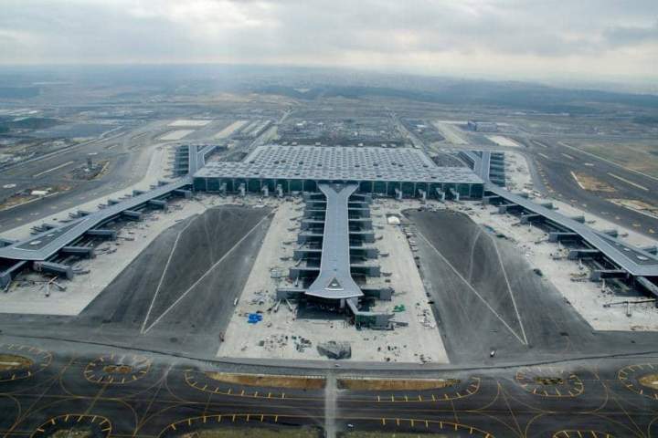 افتتاح فرودگاه جدید استانبول با هزینه شش میلیارد یورو در ترکیه