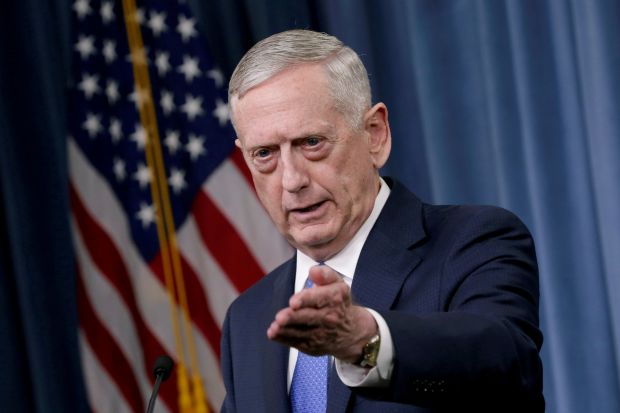 Post peace role of US military in Afghanistan will be conditions based Mattis