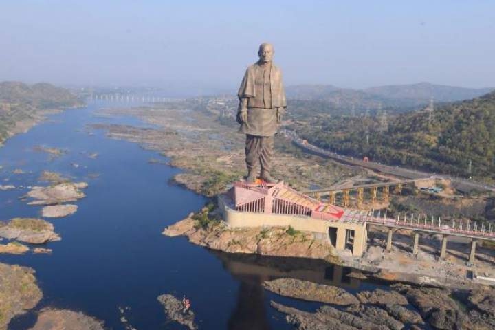 بلندترین مجسمه دنیا در هند/ «اتحاد» ۲ برابر «آزادی» است