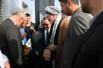 رئیس شورای عالی صلح افغانستان وارد تهران شد