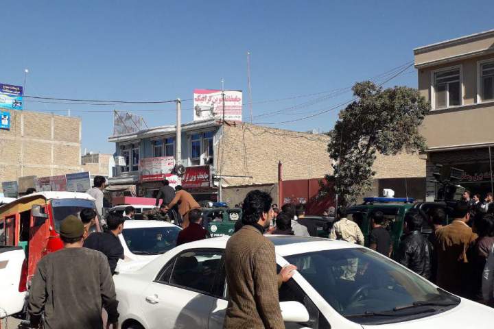 تلاش ناکام دزدان مسلح در هرات، جان محافظ بانک را گرفت