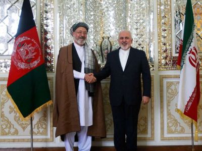 Afghan peace council chief meets Iran FM in Tehran