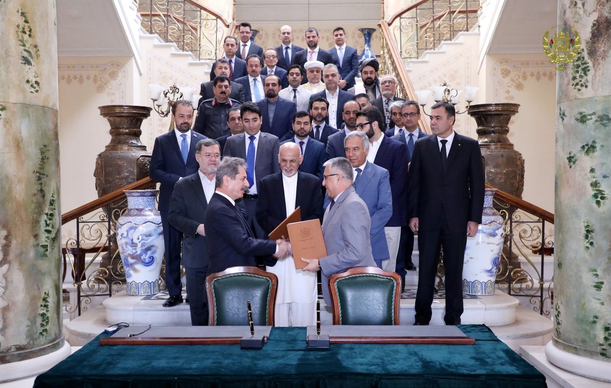 Afghanistan signs landmark energy transmission MoU with Turkish company