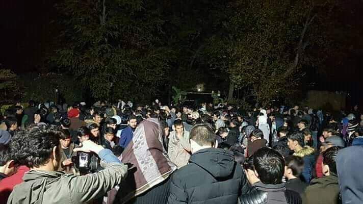تظاهرات مردم کابل در اعتراض به کشتار باشندگان مالستان و جاغوری همچنان ادامه دارد