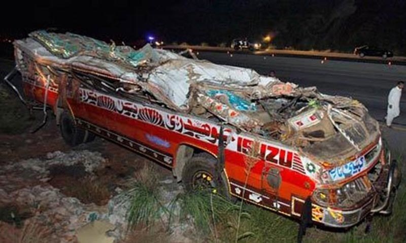 9 killed, 40 injured in separate road accidents in eastern Pakistan