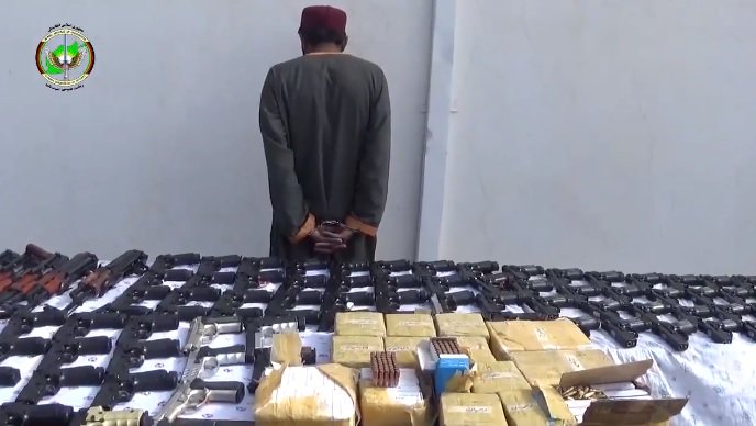 Afghan forces seize Ghazni-bound truck carrying arms, ammunition