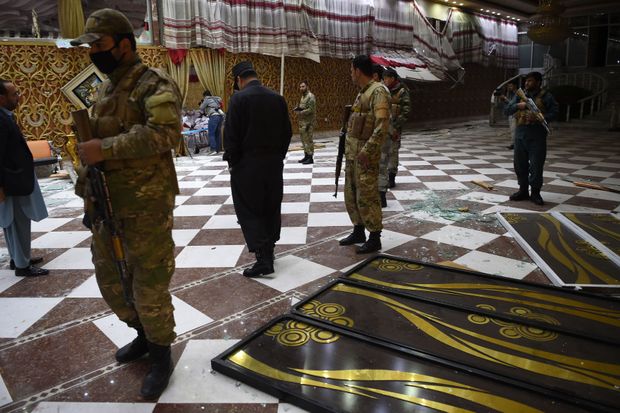 Taliban deny involvement in Kabul bombing that killed 55